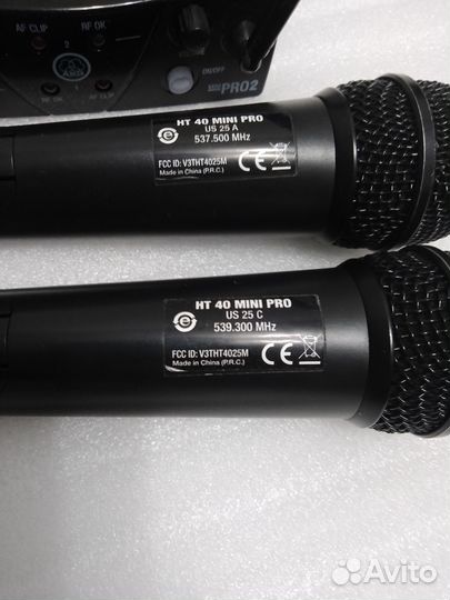 Радиосистема AKG WMS40 mini dual Vocal set