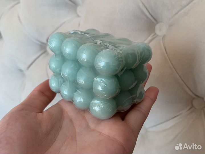 Свача, бабл-свечка, свеча Stradivarius