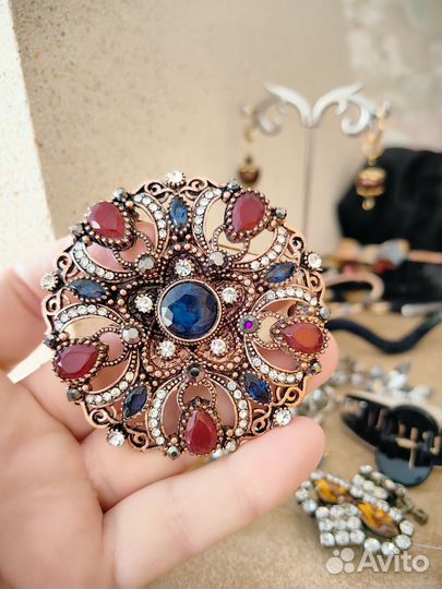 Visson брошь старинная