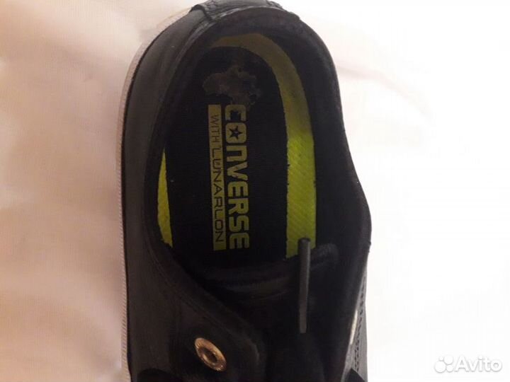 Кеды converse кожаные