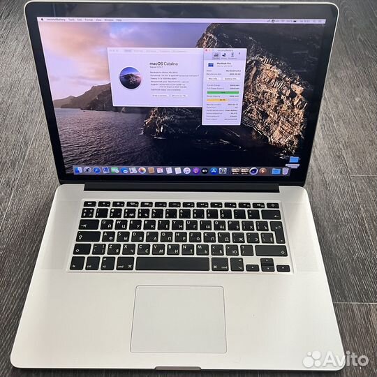 Клевый Apple MacBook Pro Retina 15 i7 256 ssd