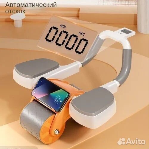 Ролик колесо для пресса с возвратным механизмом