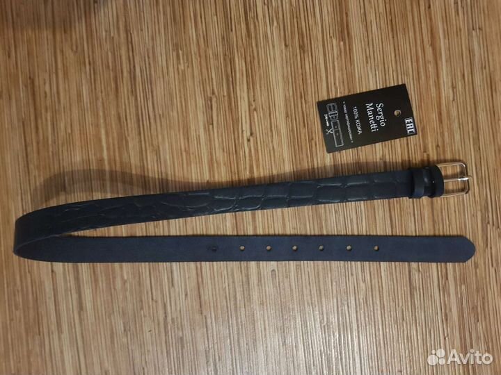Ремень для мальчика натуральная кожа Новый