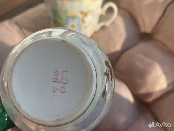 Фарфоровые чашки винтаж СССР