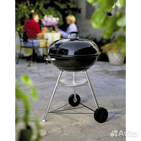 Угольный гриль Weber Compact Kettle 47 см