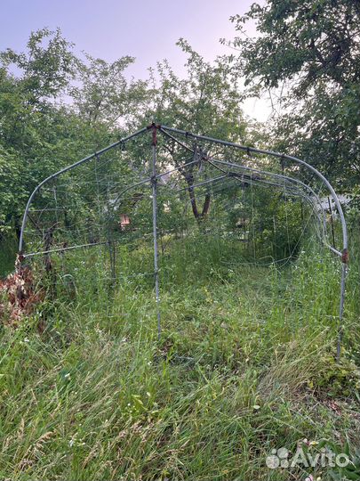 Каркасная алюминиевая теплица