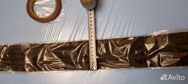 Накладка на задний бампер универсальная