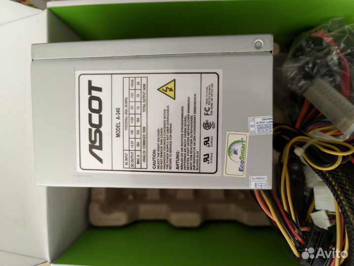 Блок питания Ascot 340w