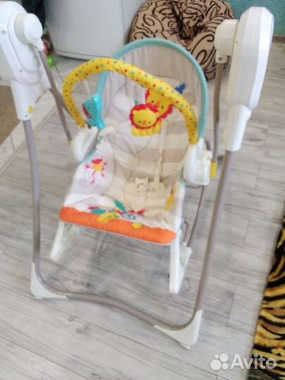 Детские качели шезлонг