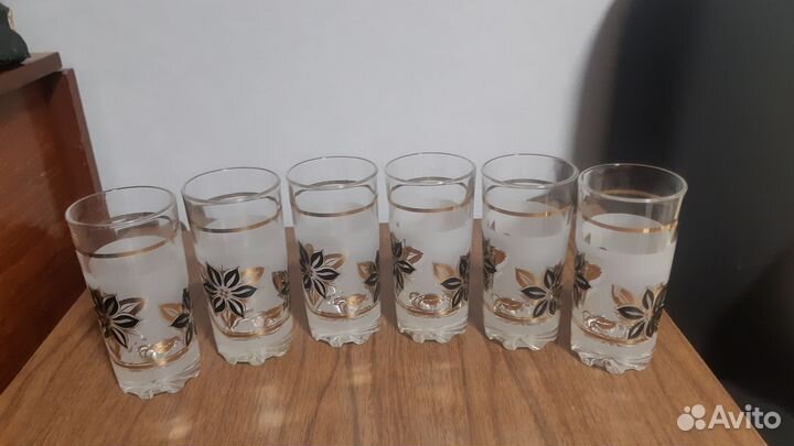 Хрустальные бокалы, фужеры, стопки, стаканы стекло