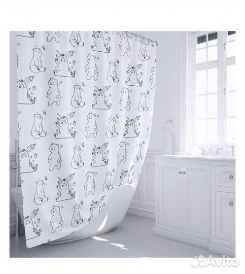 Шторка для ванной