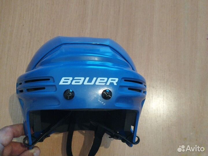 Шлем хоккейный детский bauer бу