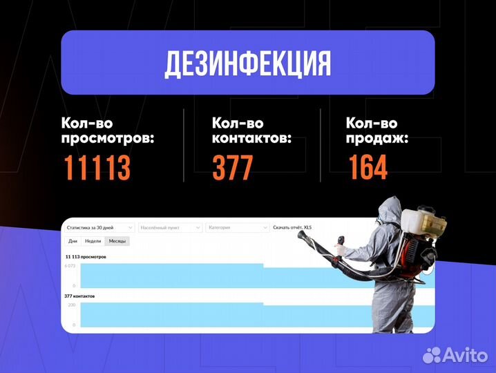 Авитолог / Услуги Авитолога / Продвижение Бизнеса