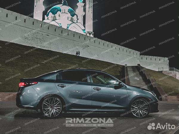 Литые диски R18 на Kia Rio. Новые диски