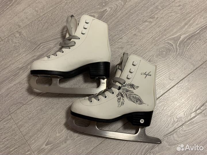 Коньки фигурные детские 30 размер