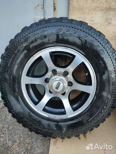 R15 Cordiant Off Road 235/75, PCD 6x139.7 DIA 106