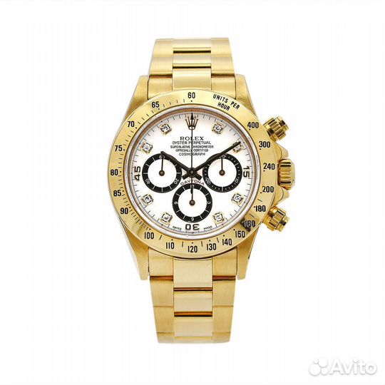 Часы Rolex Daytona Cosmograph Zenith Yellow Gold 4