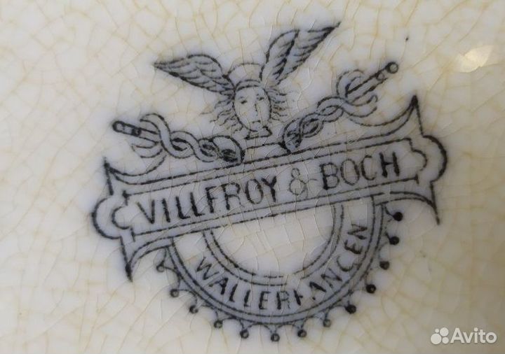 Коллекционное блюдо Villeroy&Boch 1874-1909