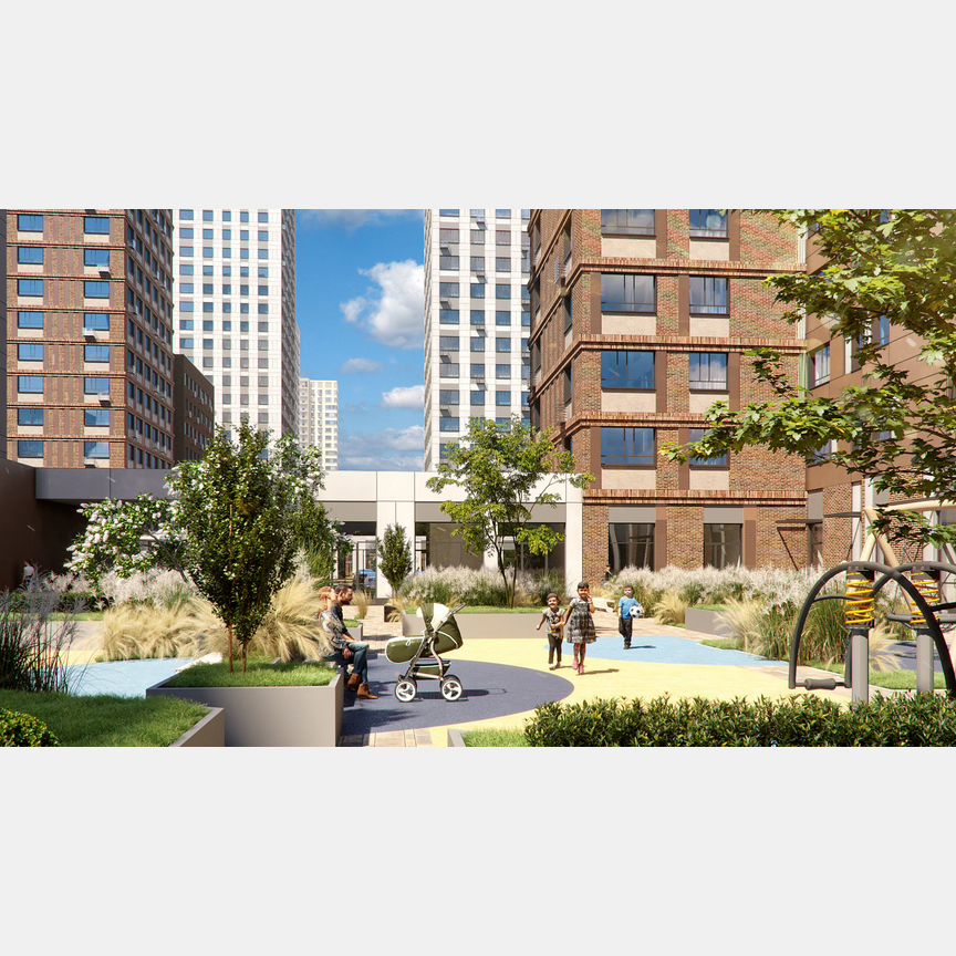 1-к. квартира, 42,7 м², 9/25 эт.