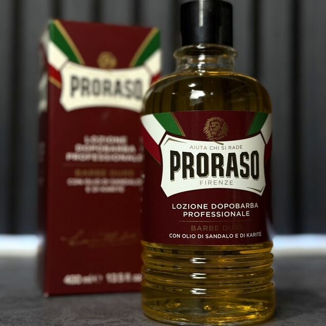 Лосьон после бритья Proraso Sandal Red Line 400 ml