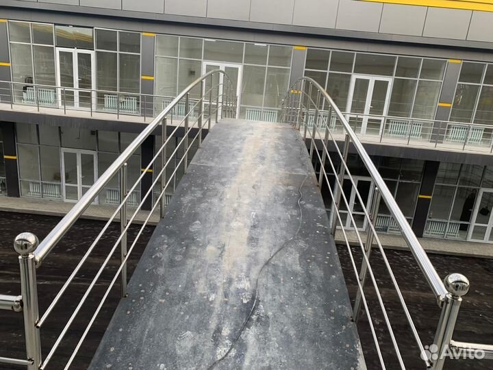 Перила для лестниц из нержавеющей стали поручни