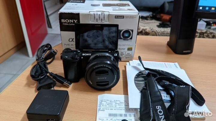 Sony Alpha NEX-5T в отличном состоянии