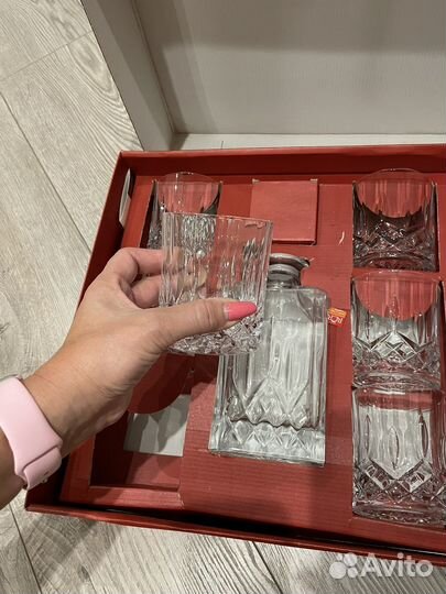 Набор для виски (штоф + 6 стаканов)