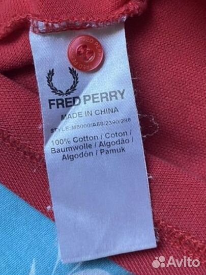 Поло fred perry