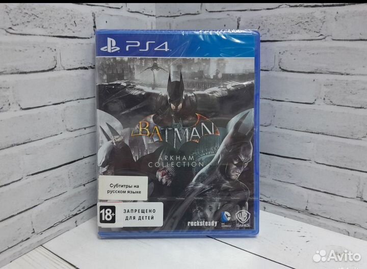 Batman: Arkham Collection PS4 новый диск