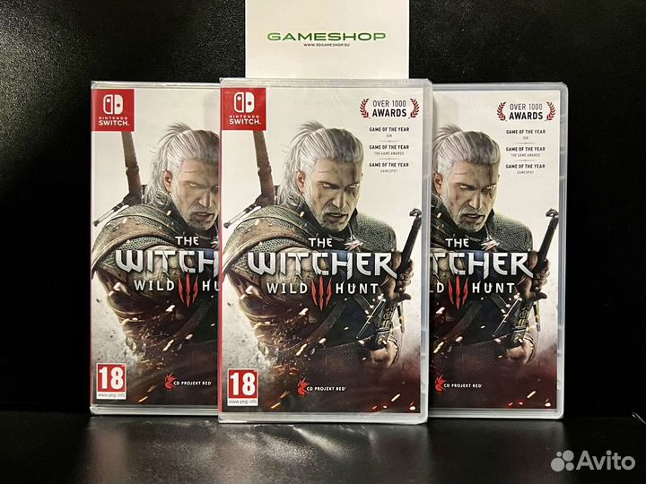 Ведьмак 3: Дикая охота Switch (рус. суб)