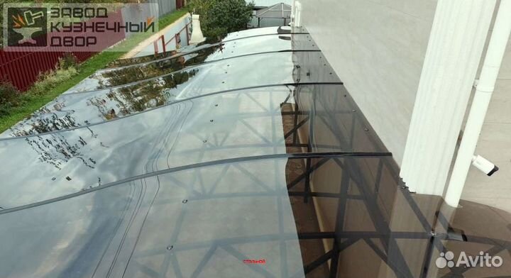 Навес металлические под ключ