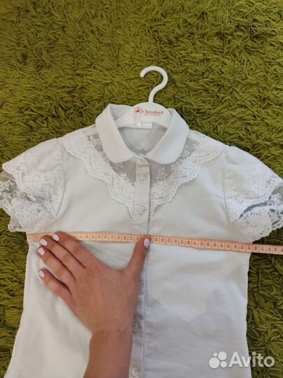 Рубашка школьна 134