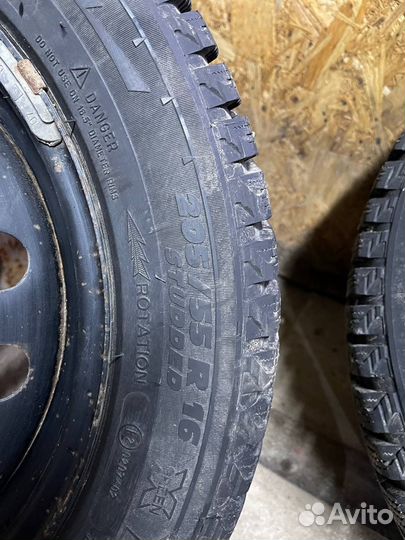 Колеса 5/114.3 michelin x ice north 205/55/16