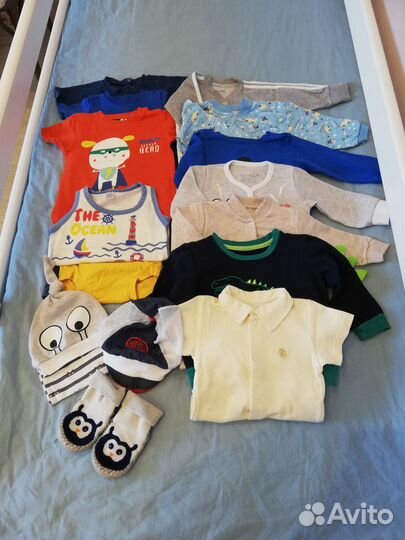 Пакет вещей для мальчика 80