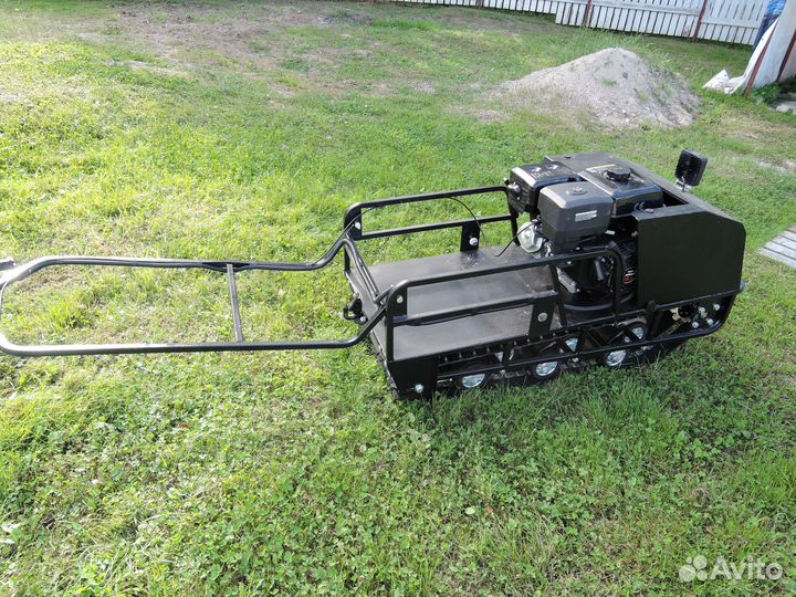 Мотособака мотобуксировщик Мужик 15л с + Толкач