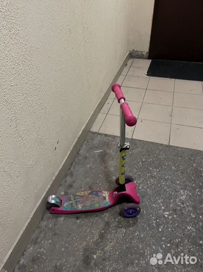 Самокат детский трехколесный бу