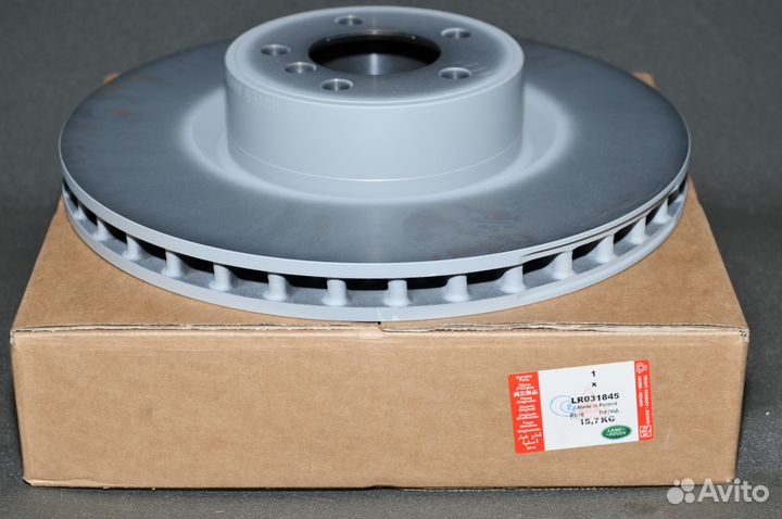 Диск тормозной передний Range Rover 5.0 LR031845