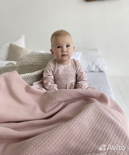 Плед детский вязаный (Новые)