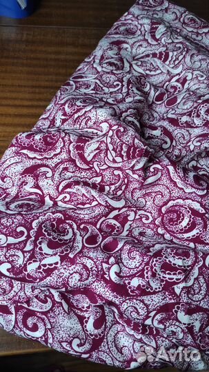 Ткань крепдешин натуральный шелк СССР