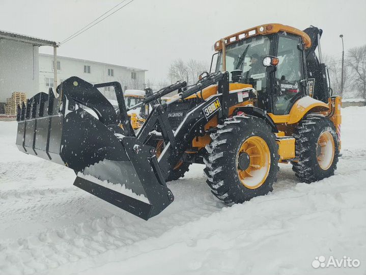Экскаватор-погрузчик Shanmon 388H, 2024