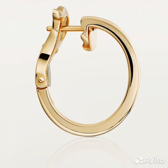 Серьги Cartier Love Желтое золото Ref. B8022500