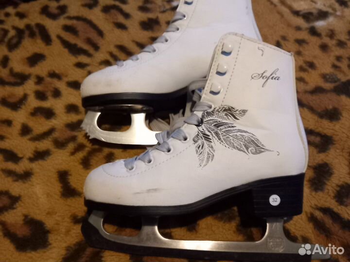 Коньки фигурные детские 29 размер