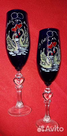 Свадебные бокалы