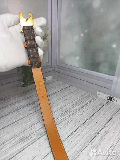 Ремень Женская Celine Люкс Натуральная кожа