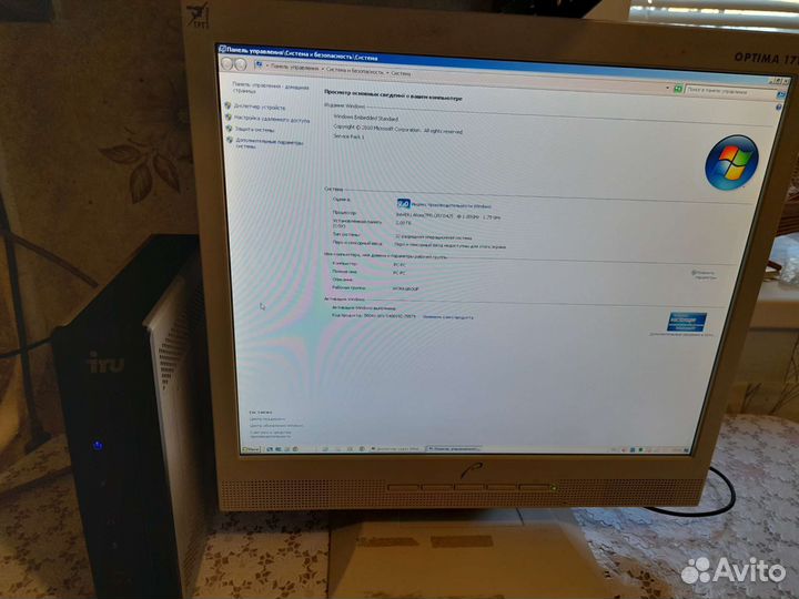 Мини Комп Атом безвентиляторный 2Гб озу