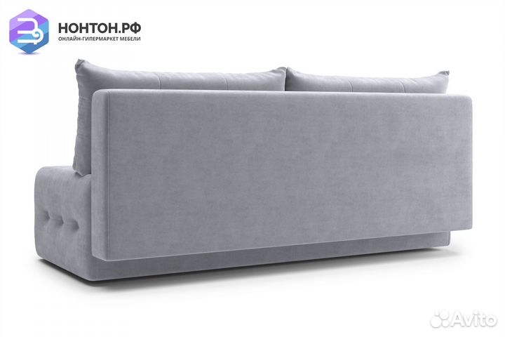 Диван еврокнижка Сити серый