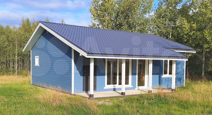 Дом 80 м² на участке 10 сот.