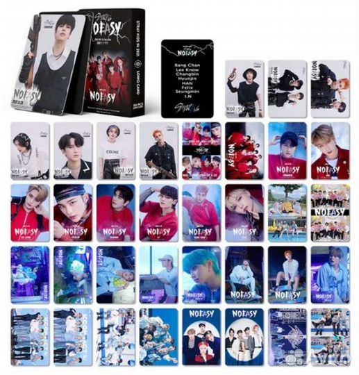 Карты StrayKids noeasy limited ver. неоф