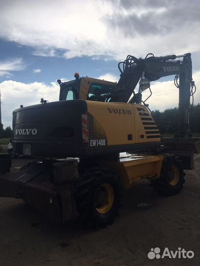 Колёсный экскаватор Volvo EW140В, 2005