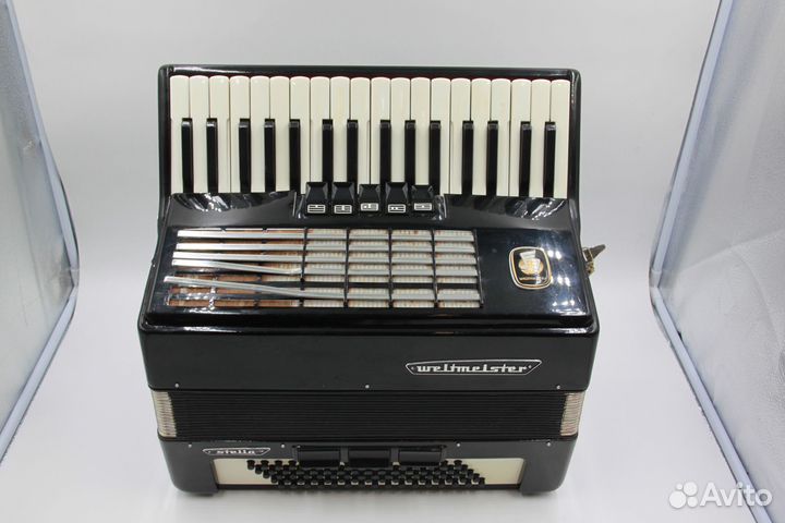 Аккордеон weltmeister stella 3/4(кно)
